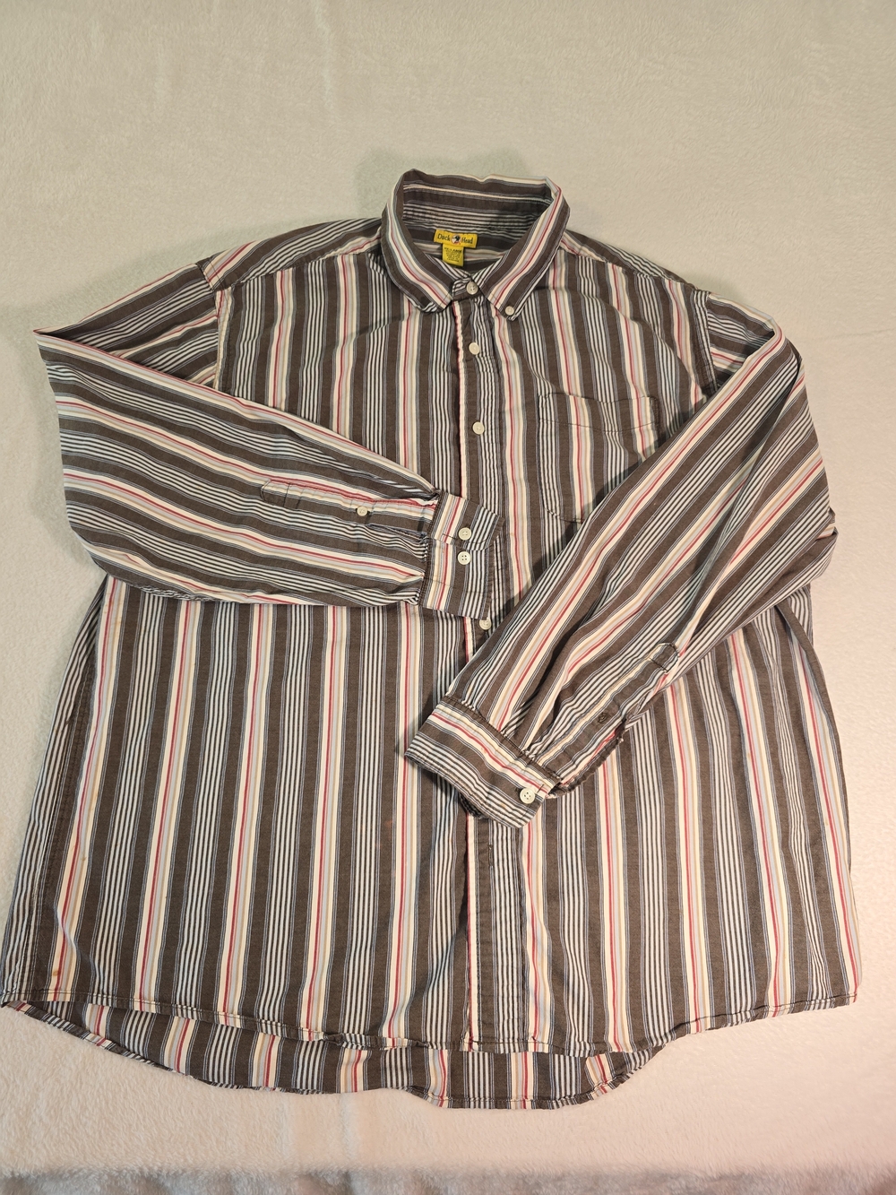 Duck Head Size XXL Shirt Mens Long Sleeve Button Down Plaid Cotton